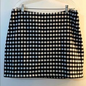 Checkered skirt